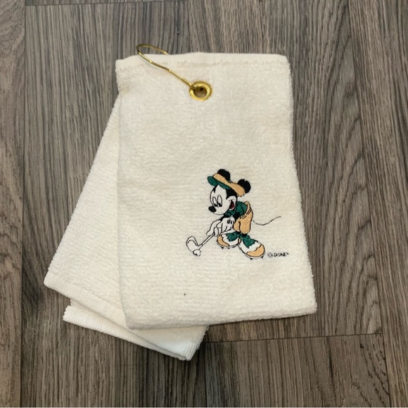 Disney Mickey Mouse Golf Towel by Mickey Unlimited Tee Towels - Picture 1 of 3